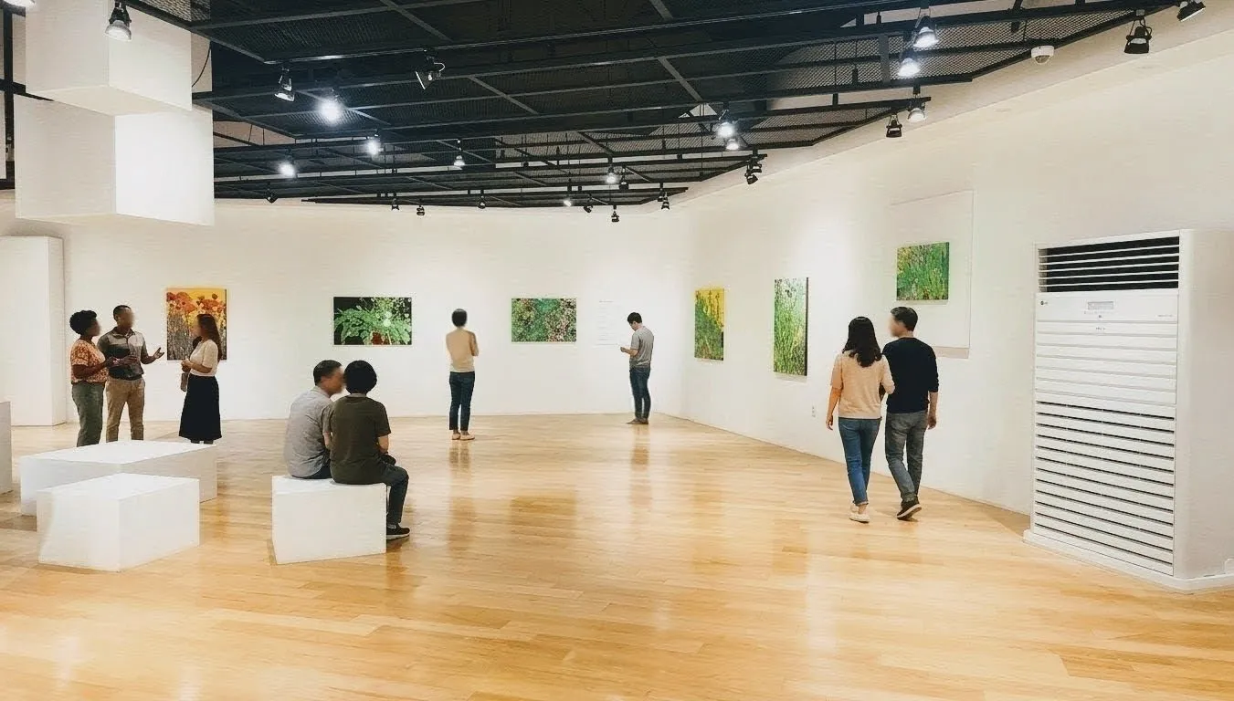바다갤러리 전시장 전경